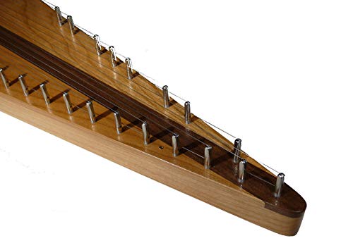 Zither Heaven Cherry Bowed Psaltery W/22 Strings Made In The Usa #TOP3