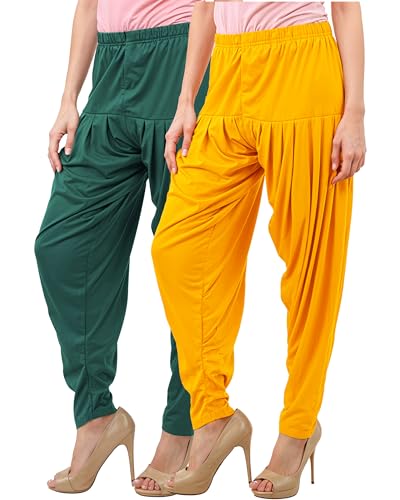 Image of Buy That Trendz Patiala Salwar for Women Relaxed Fit Viscose Patiyala Salwar Harem Bottom Pants