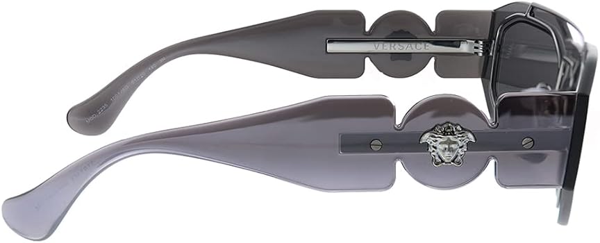 Amazon.com: Versace VE 2235 10016G Grey Mirrored Plastic Rectangle