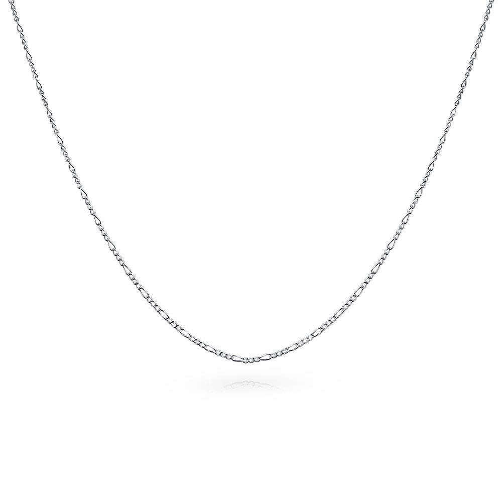 Parnika Womens Mj 925 Unisex Figaro Chain In 92.5 Sterling Silver (18) (B08GL2S29V) Amazon Price History, Amazon Price Tracker