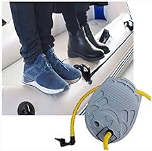 TOP.STAR Foot Pump, Large Pump, 11 Bond, Air Pump, Perfect for Inflatable Boats, Portable Air Pump, Durable, High Capacity, Portable