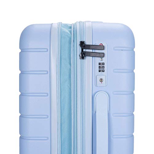 Image of Sherrpa Destiny Hardside Collection Polycarbonate Expandable Luggage Trolley with Spinner Wheels & TSA Approved Combination Lock - Set of 2 (Cabin Size - 25 inch& 20 inch)