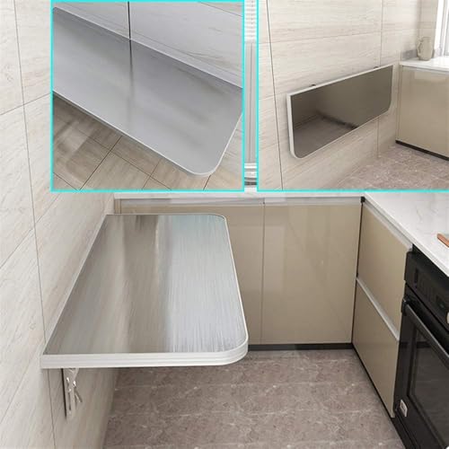 Table de cuisine flottante et bureau d'ordinateur rabattable