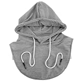 Confort fiable : confectionné dans des matériaux résistants, il offre chaleur et confort tout au long de la journée, col amovible, sweat à capuche noir