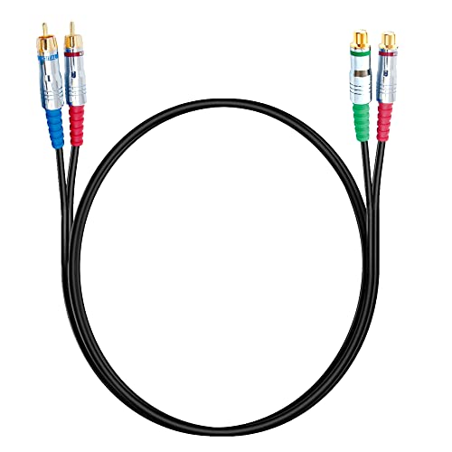 Image of MX RCA Cable 2RCA Male to 2RCA Stereo Audio Cable Gold Plated Adapter Dual Shielded for Home Theater Amplifier Hi-Fi System Car Sound Speaker PARENT (2 rca male / 2 rca Female, 1.5M)