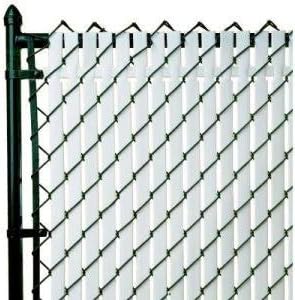 Patrcian PVT- Top Locking Privacy Vertical Inserts 4' high-Green Made in The USA!
