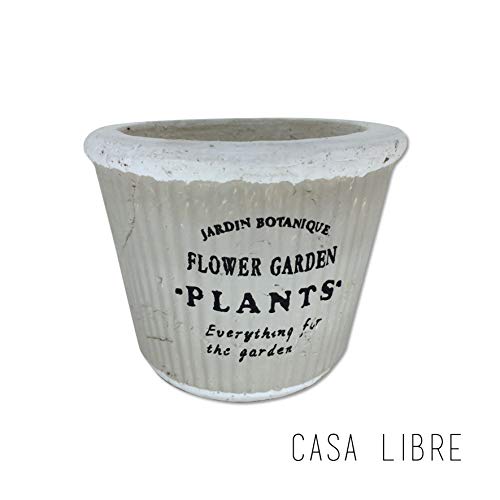 Cachepot Pottery, Casa Libre, Cinza