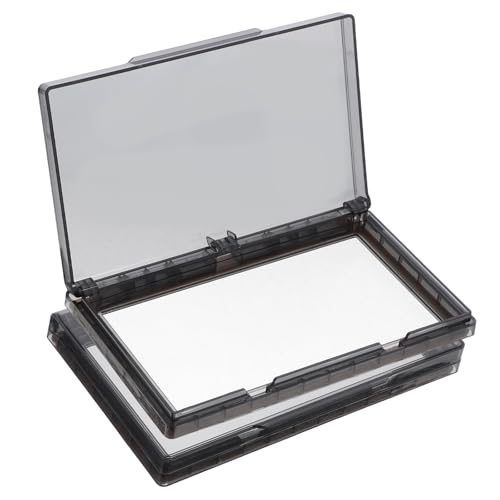 Healeved Protezione Presa Doppia 2 Pezzi Copertura Sottile Adesiva in ABS per Bagno e Cucina Copripresa Sicurezza a di Apertura Ampia e Installazione senza Foratura