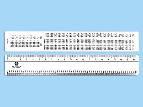 Régua Ferragista em PVC Larga 8