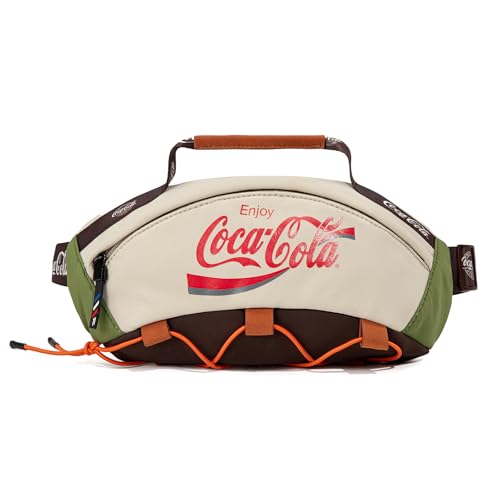 Image of Coca-Cola Fanny Pack, Water Resistant Crossbody Waist Bag with Adjustable Strap