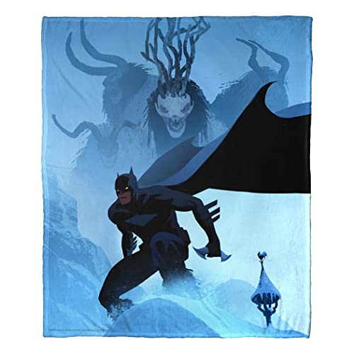 Northwest DC - Batman Silk Touch Throw Blanket, 50" x 60", Mountain of Madness