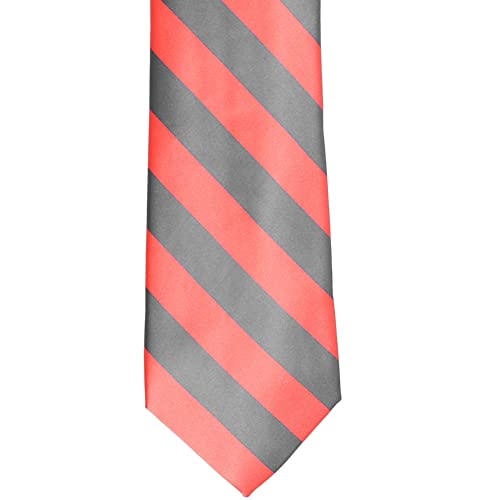 Image of tiemart Men's Striped Tie Standard Length