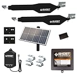 Ghost Controls Heavy Duty Dual Solar Automatic Gate Opener Smart Bundle with 30w Solar Panel and MultiConnect