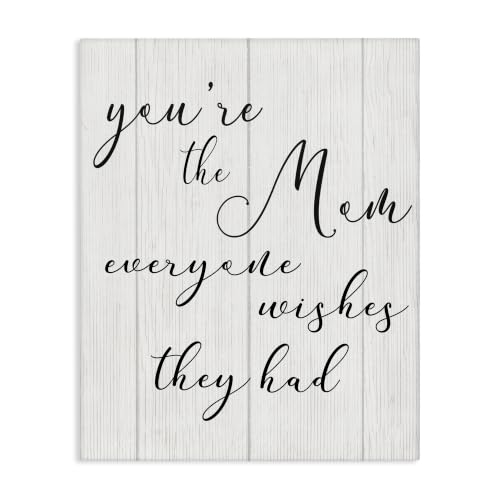Stupell Industries 'You're the Mom Phrase Motivational Family'| Canvas Art