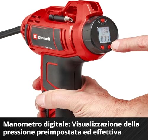 Compressore Einhell 2071010 POWER X CHANGE CE CC 18 Li Solo - 8