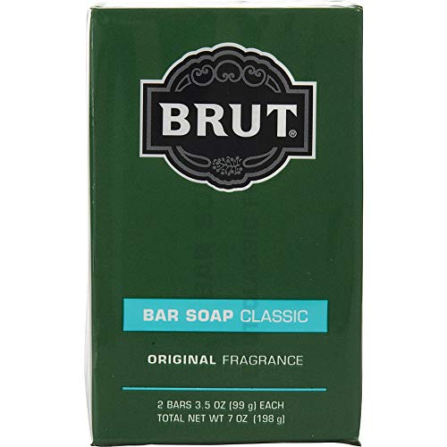 Brut Bar Soap Classic, Original Fragrance, 7 Oz.