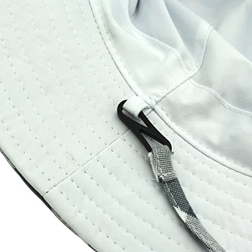 LLmoway Kids UPF50+ Bucket Sun Hats Cotton Lined Lightweight Reversible 3T-8Y4