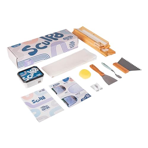 Amico dei principianti: perfetto per aspiranti artisti, questo kit di base in tela testurizzata include strumenti per principianti e istruzioni passo passo per rendere la texture art super divertente. Le nostre guide approfondite e i video tutorial ti prendono per mano in modo che tu possa goderti il processo creativo. Include tecniche semplici per l'arte in gesso più alla moda.