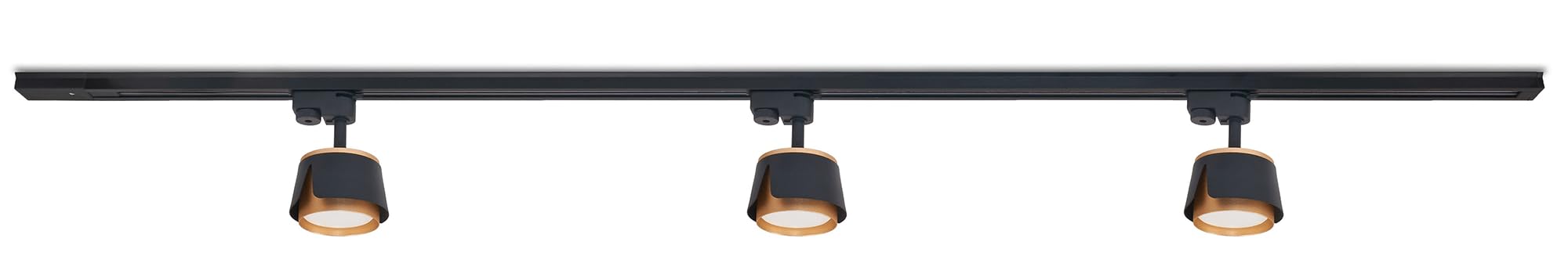 Steka-Set – LED-Schienenleuchte GU10 x3 + 1,5 m Stromschiene (XD-IK256B)