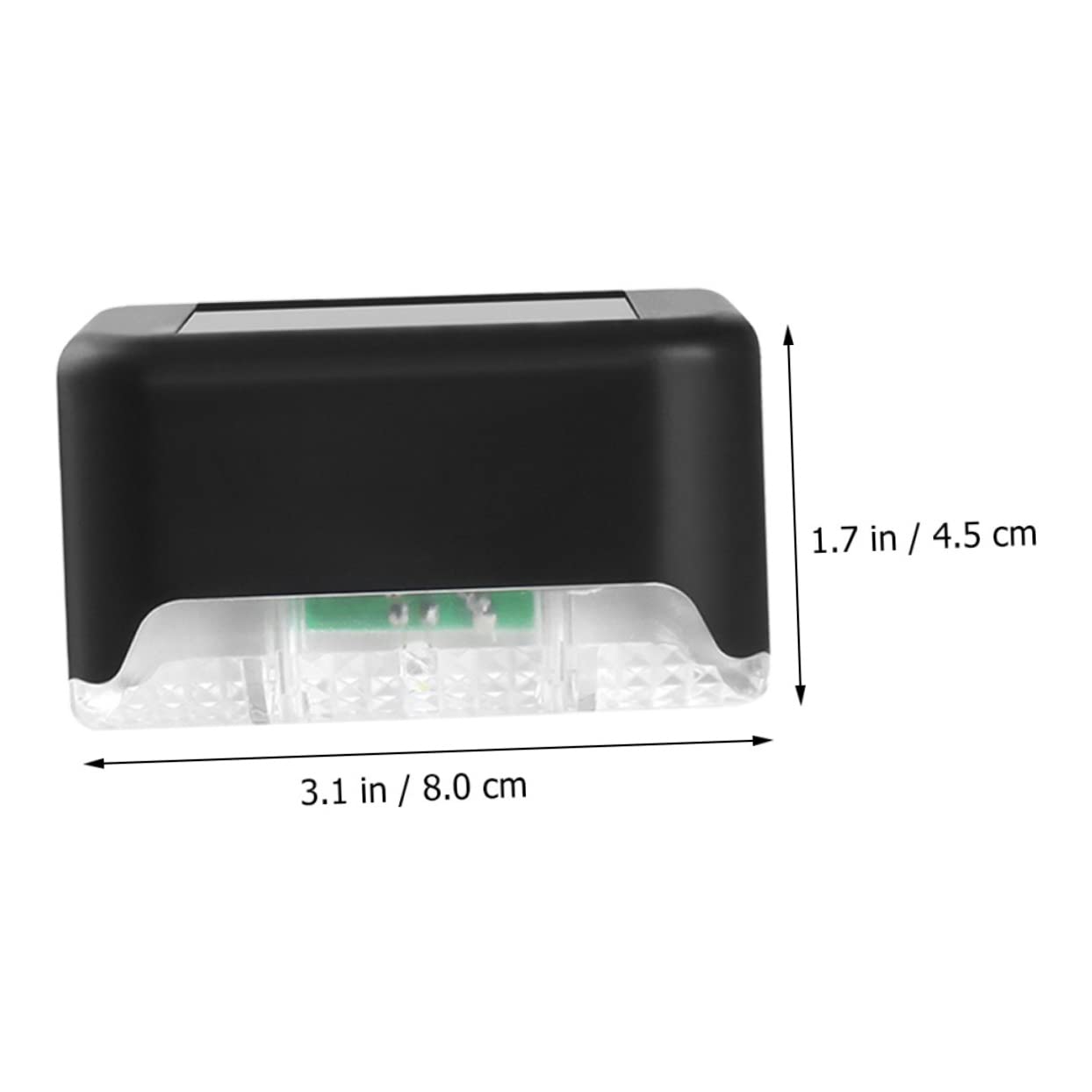 Uonlytech Led Lights Outdoor Waterproof 5 Pack Solar Garden Lights for Patio Yard Fence Garden Pathway