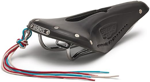 Brooks England B17 Carved, Iconic Cut-Out Leather Bike Saddle