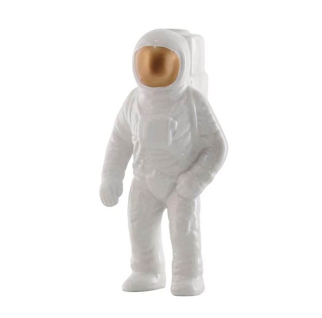 Adornos Escritorio Escultura Astronauta Nórdico Resina Hogar Oficina Cosmonauta Personaje Estatua Decoración Figura Figuritas Artesanías Decoración(A)