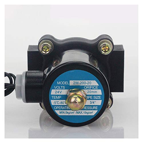 Electroválvula de agua de 3/4 pulgada CC 24V para control de flujo eficiente 4