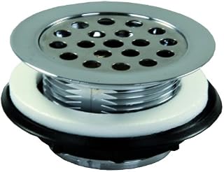JR Products 95175 Shower Strainer with Grid - Chrome