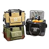 Personalized Groomsmen Cooler Bag, Custom Embroidered Cooler Bags For Him Color Matching Outdoor Picnic Bag Groomsmen Gifts Beer Cooler Bag Best Men Wedding Gifts (Style 1)