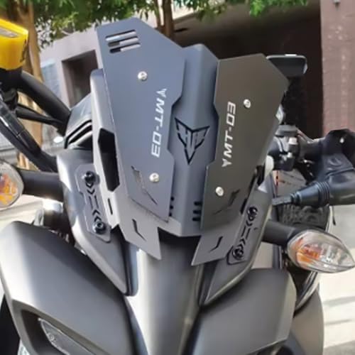MT-03 2020-2023 Windshield Protection Cover Windscreen Deflector for MT03 MT 03MT-25 MT25 2020 2021 2022 2023- Black