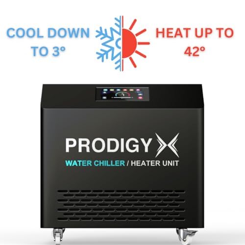 PRODIGY X Water Chiller for Cold Plunge - Ice Bath Chiller System, Water Cooler Machine, Chiller Unit for Cold Plunge and Ice Baths