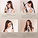 Blow Dryer Brush 5 in 1, Negative Ion Hair Dryer Brush Set Air Styler Curling Wrap Air Curler, Upgrade Hot Air Brush Curling Iron Hair Styling Tools As A Gift for Straight/Curl/Drying/Smoothing