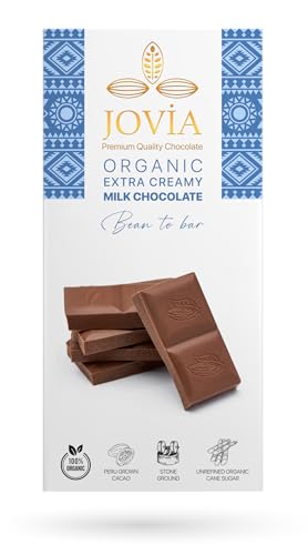 Jovia Premium Quality Chocolate Organik Ekstra Sütlü Çikolata 85 Gr