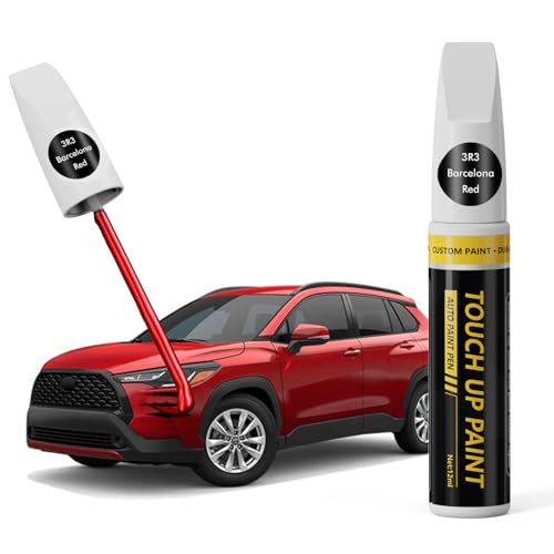 Image of ((3R3 Barcelona Red Touch Up Paint for Toyota
