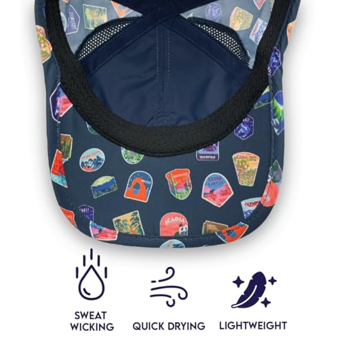 Image of Sprints Race Day Performance Running Cap | The Lightweight, Quick Dry, Sport Hat, One Size, Unisex