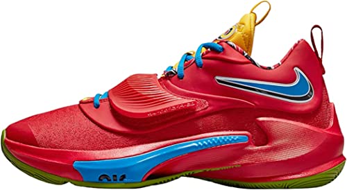 Nike Men's Zoom Freak 3 NRG Action Red/White/Green Bean/Black (DC9364 600) - 8