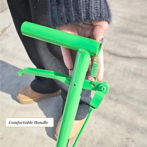 Transplantador ergonómico de plántulas con mango largo miniatura 5