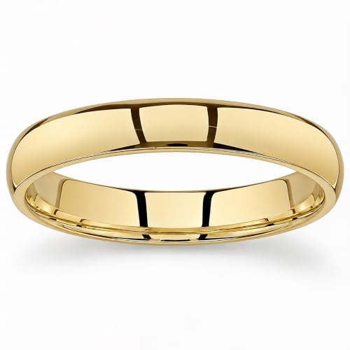 Image of 10k Light Comfort Fit Wedding Band