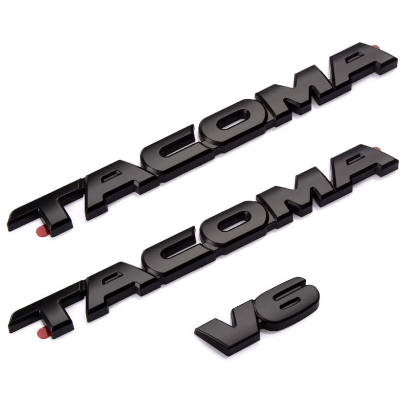 Blackout/Black Emblem Overlays Kit PT948-35180-02 Compatible with 2016 & Newer Tacoma TRD Sports & TRD Off Road Models