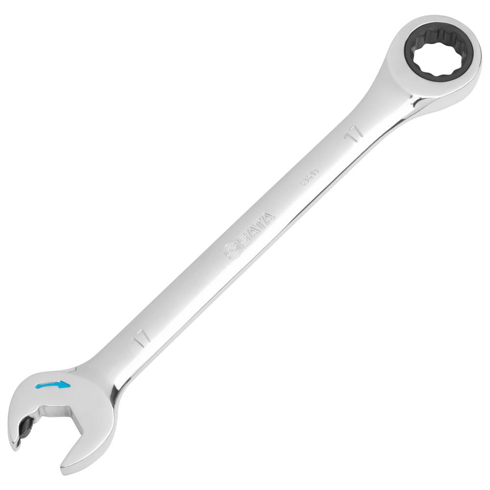 SATA Double Ratchet Combination Spanner, 10 mm, 159 mm ST43606 (Ratchet Jaw Double Wrench)