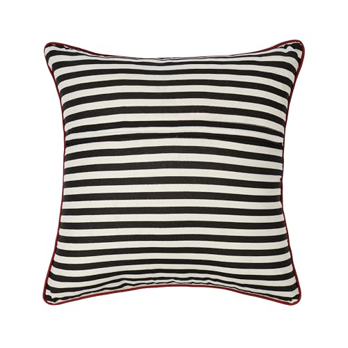 Image of White Cushion Covers 16 inch x 16 inch Set of 5 Printed Decorative Pillow Cushion Covers Jungle Printed Throw Pillow Covers 40x40 Cm Pack of 5