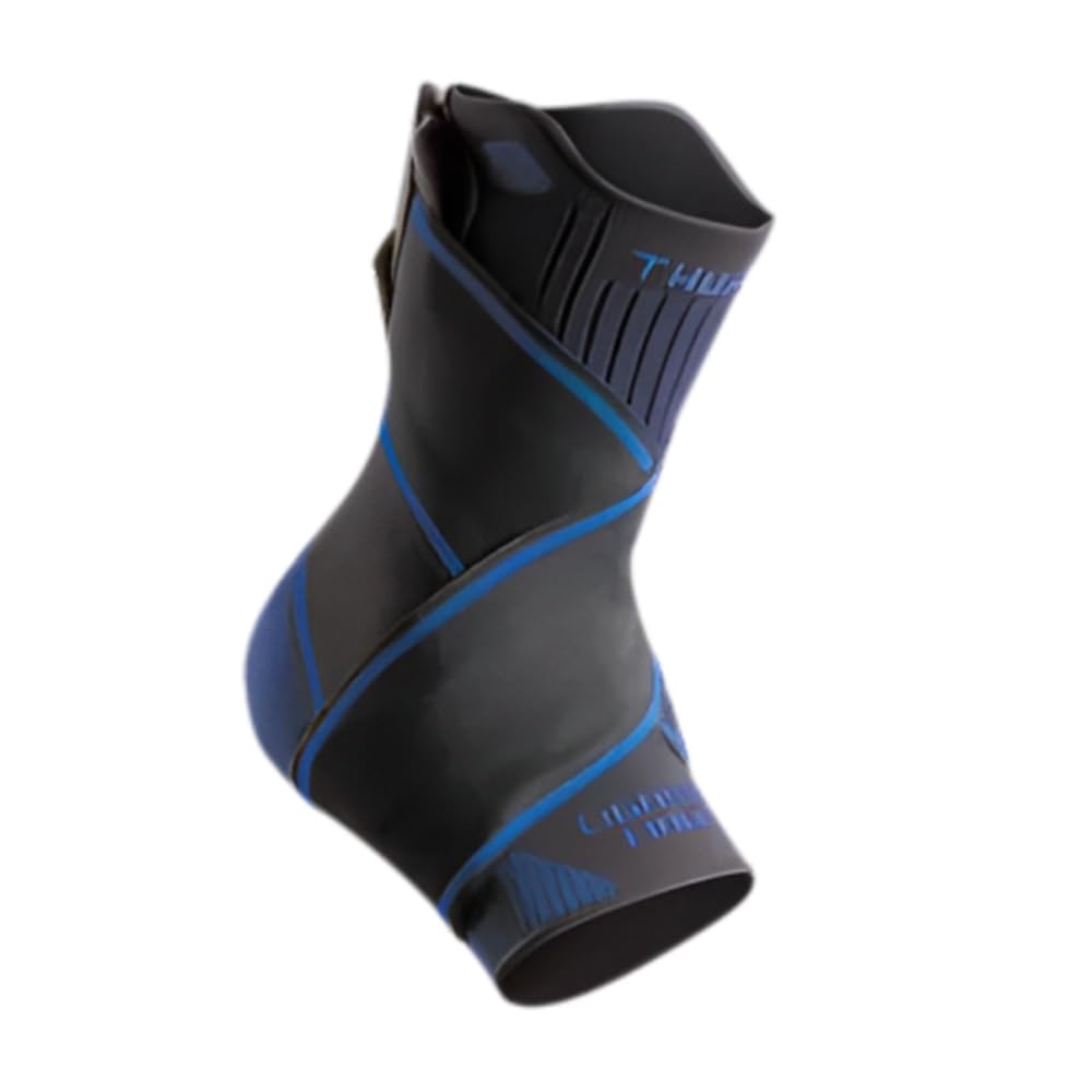 Tobillera de compresión Ligastrap Malleo antracita talla 4 (25 -27 cm)