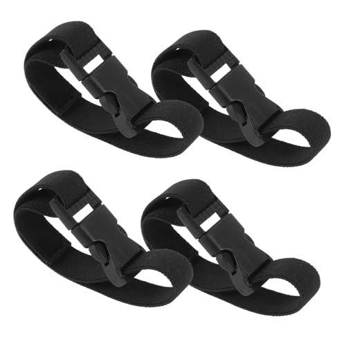 iplusmile 4 pezzi Cinghie Elastiche per Zaino con Fibbia Regolabile Antiscivolo per Trasporto Outdoor e Hiking