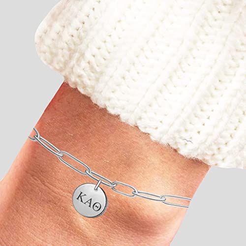 Kappa Alpha Theta Bracelet Sorority Paper Clip Bracelet4