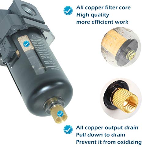 Beduan 1XY-11200-FIL Af3000-03 Compressed Air Filter Regulator thumb #3
