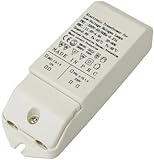 115x43x28 mm, 230V auf 12V, Transmedia Halogen-Trafo 230/12V/20-60W, Überlastungsschutz, Temperatursicherung, nicht dimmbar, 115 x 43 x 28 mm LT1L