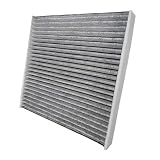 Car Cabin Air Filter Compatible With Toyota Sequoia 2008-2020 Auto Filters Carbon Fiber 87139-02020