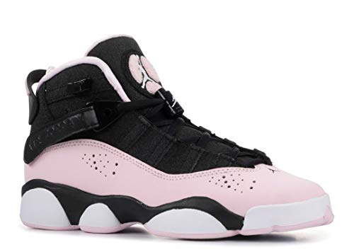 Jordan 6 Rings Black/Pink Foam-Anthracite (GS) (6 M US Big Kid)