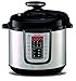 Tefal CY505E Fast & Delicious Multikocher | elektrischer Schnellkochtopf | 25 Automatische Programme | Fassungsvermögen -6 L | Einstellbare Temperatur und Zeit | inkl. Rezeptheft | Edelstahl/Schwarz