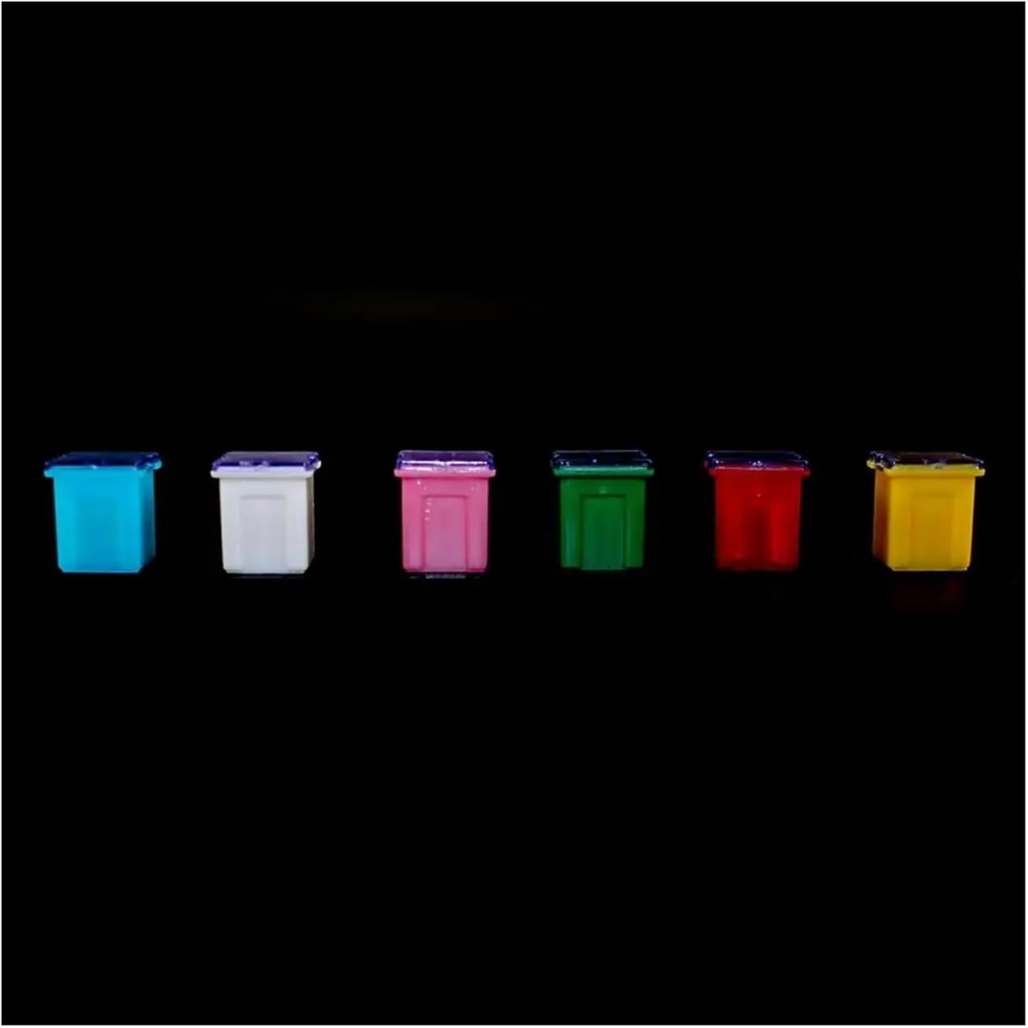 60 Pcs Fuse Assortment Low Profile 20A 30A 40A 50A 60A with a Collection Box
